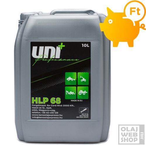 Uni+Performance HLP68 hidraulikaolaj 10L