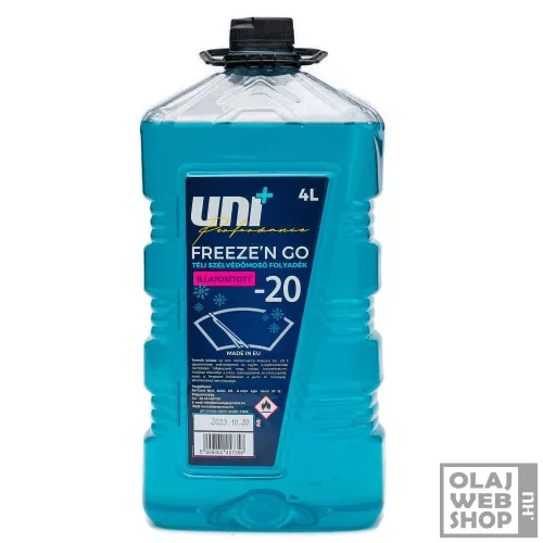 Uni+Performance Freeze'n téli szélvédőmosó (-20°C) 4L