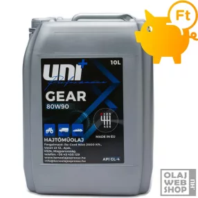 Uni+Performance Gear 80W-90 GL-4 hajtóműolaj 10L
