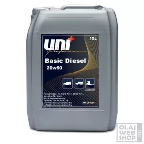 Uni+Performance Basic Diesel 20W-50 teherautó motorolaj 10L