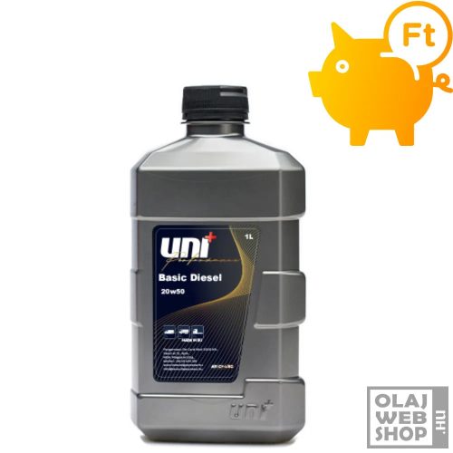 Uni+Performance Basic Diesel 20W-50 haszongép motorolaj 4L