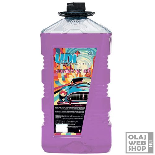 Uni+Performance Sunny n' Go nyári szélvédőmosó 4L
