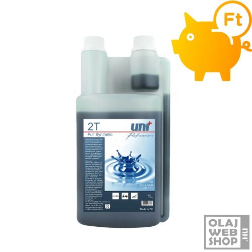Uni+Performance Full Synthetic 2T szintetikus kétütemű motorolaj 1L