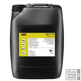 Uni+Performance MDC 50 haszongép egyfokozatú motorolaj 20L