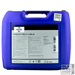 Fuchs Titan GT1 PRO C-3 5W-30 motorolaj 20L