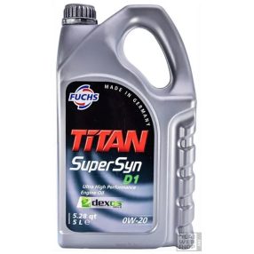 Fuchs Titan Supersyn D1 0W-20 motorolaj 5L