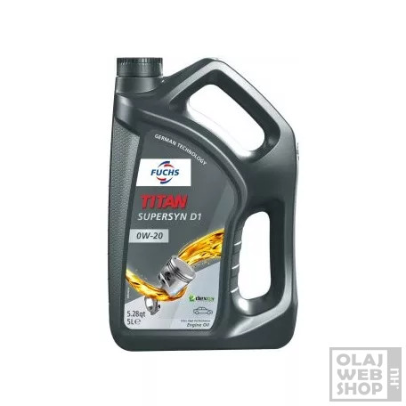 Fuchs Titan Supersyn D1 0W-20 motorolaj 5L