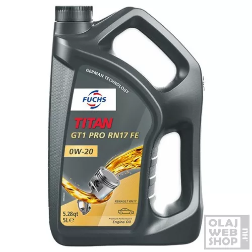 Fuchs Titan GT1 Pro RN17 FE 0W-20 motorolaj 5L