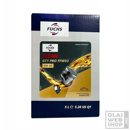 Fuchs Titan GT1 Pro FPW03 5W-30 motorolaj 5L