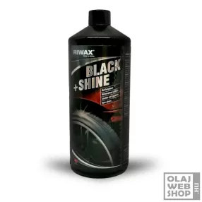   Riwax Black & Shine külső műanyag és gumiápoló folyadék 1L