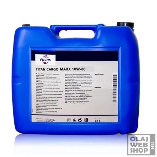 Fuchs Titan Cargo Maxx 10W-30 teherautó motorolaj 20L