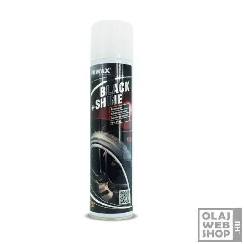 Riwax Black & Shine gumiápoló spray 400ml - Felnitisztítók,