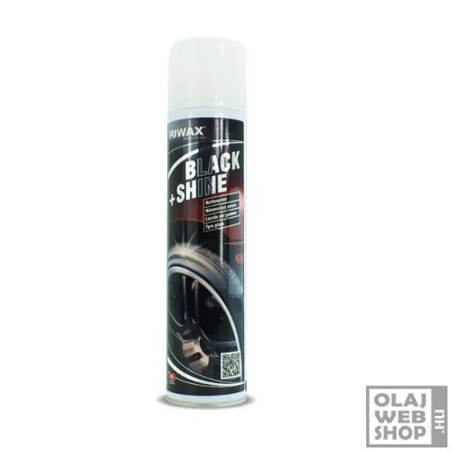 Riwax Black & Shine gumiápoló spray 400ml