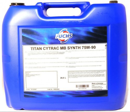 Fuchs Titan Cytrac MB Synth 75W-90 váltóolaj 20L
