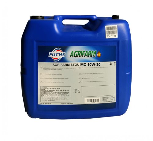 Fuchs Agrifarm STOU MC 10W-30 mezőgazdasági multifunkciós olaj 20L