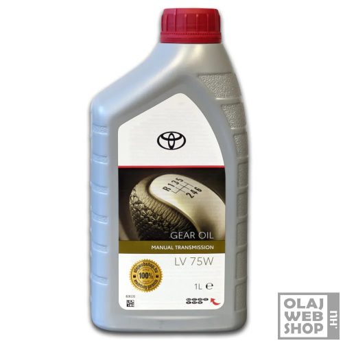 Toyota Manual Transmission Gear Oil LV 75W váltóolaj 1L