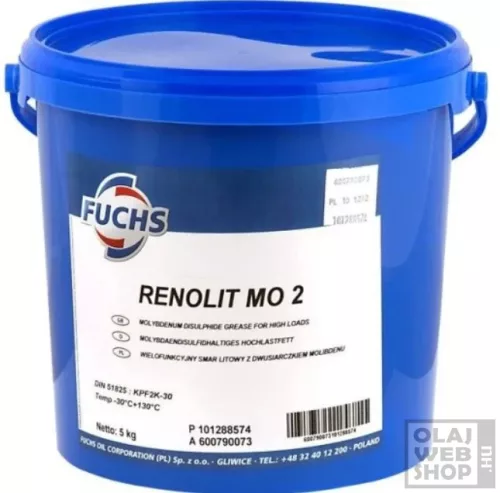Fuchs Renolit MO 2 grafitos zsír 5kg