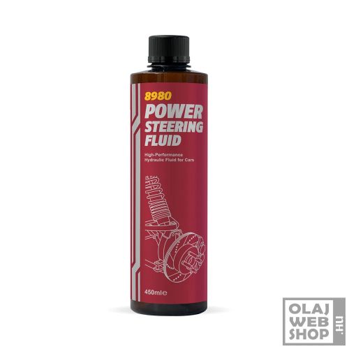 Mannol 8980 POWER STEERING FLUID MB236.3 szervokormány folyadék 450ml