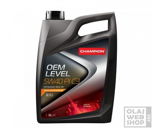 Champion OEM Level 5W-40 PI C3 motorolaj 5L