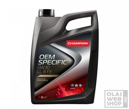 Champion OEM Specific 0W-30 LL III FE motorolaj 5L