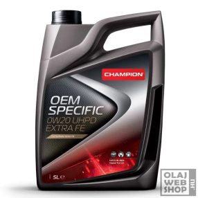   Champion OEM Specific 0W-20 UHPD EXTRA FE teherautó motorolaj 5L