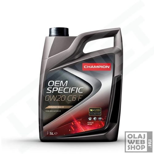 Champion OEM Specific 0W-20 C6 F motorolaj 5L