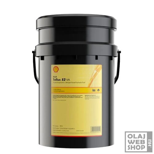 Shell Tellus S2 VA46 ipari detergens hidraulikaolaj 20L