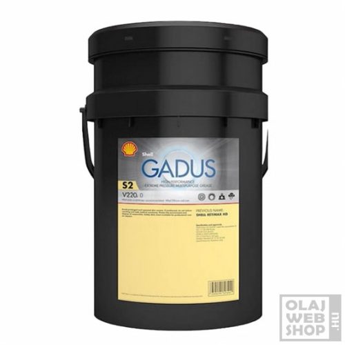Shell Gadus S2 V220 0 lágy kenőzsír 18kg