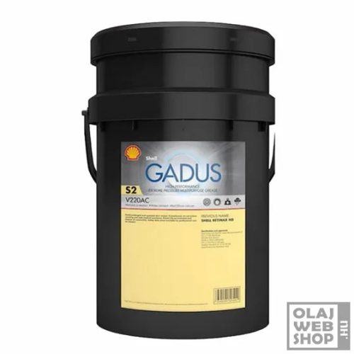 Shell Gadus S2 V220AC 2 kenőzsír 18kg