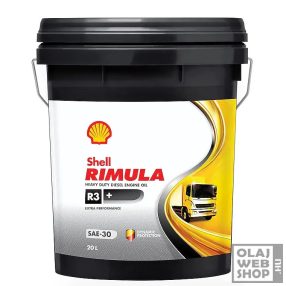 Shell Rimula R3+ SAE30 haszongépjármű motorolaj 20L