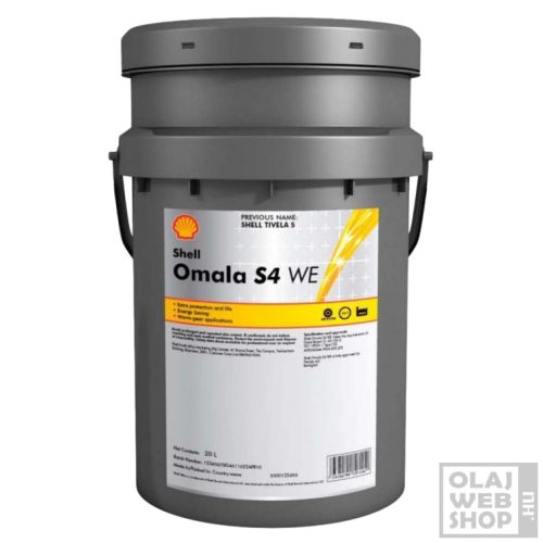 Shell Omala S4 WE150 szintetikus ipari hajtóműolaj 20L