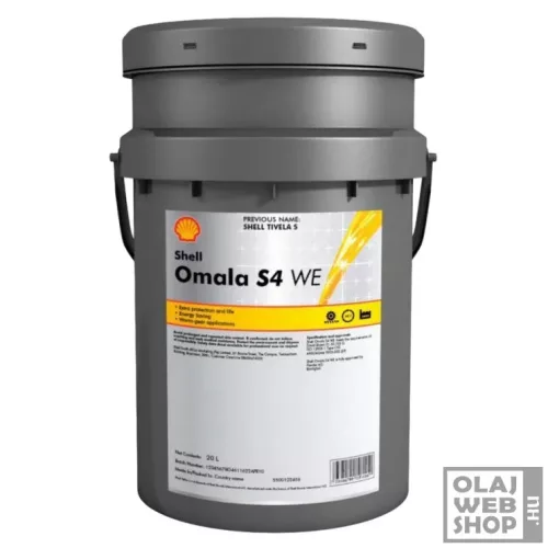 Shell Omala S4 WE150 szintetikus ipari hajtóműolaj 20L