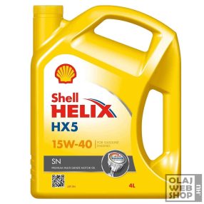 Shell Helix HX5 15W-40 motorolaj 4L