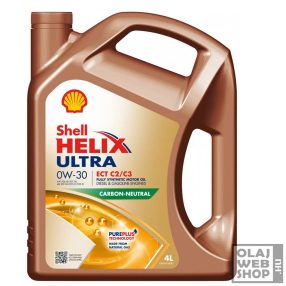 Shell Helix Ultra ECT C2/C3 0W-30 motorolaj 4L