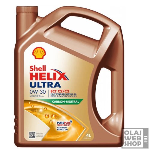 Shell Helix Ultra ECT C2/C3 0W-30 motorolaj 4L