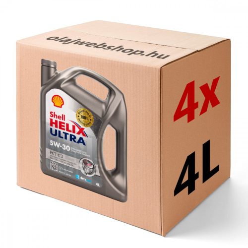 Shell Helix Ultra ECT C2/C3 0W-30 motorolaj 16L karton