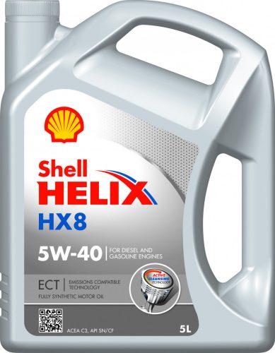 Shell Helix HX8 ECT 5W-40 motorolaj 5L