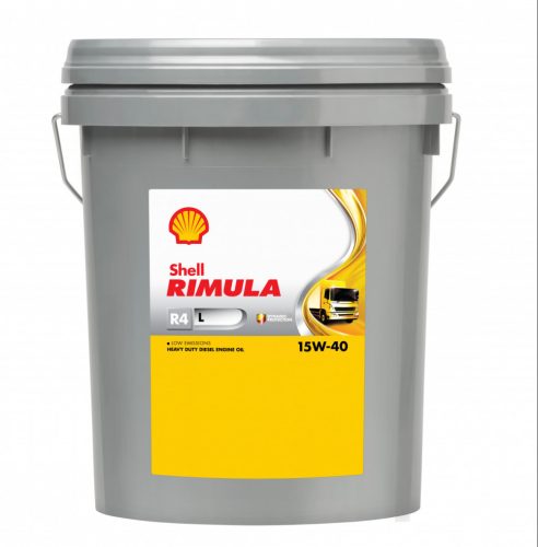 Shell Rimula R4 L 15W-40 teherautó motorolaj 20L