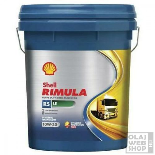 Shell Rimula R5 LE 10W-30 CK-4 teherautó motorolaj 20L