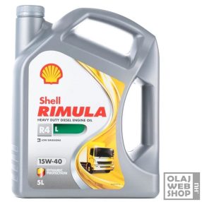 Shell Rimula R4 L 15W-40 teherautó motorolaj 5L