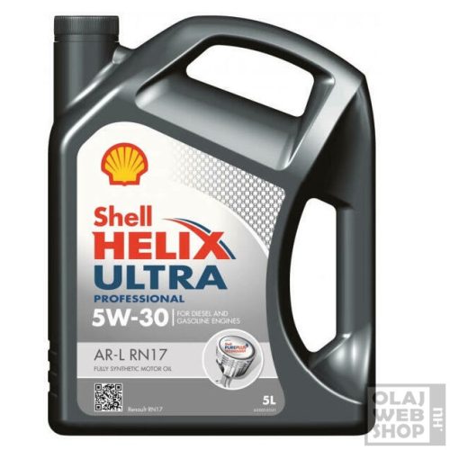 Shell Helix Ultra Professional AR-L RN17 5W-30 motorolaj 5L