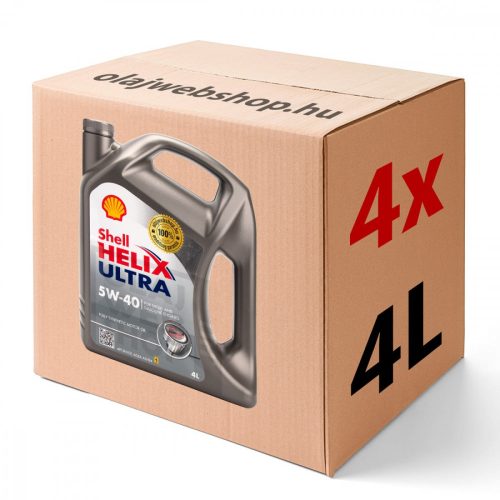 Shell Helix Ultra 5W-40 motorolaj 16L karton