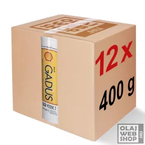 Shell Gadus S3 V220C 2 kenőzsír piros 12x400g karton