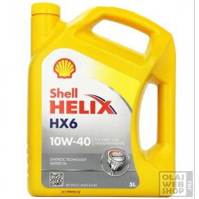 Shell Helix HX6 10W-40 motorolaj 5L
