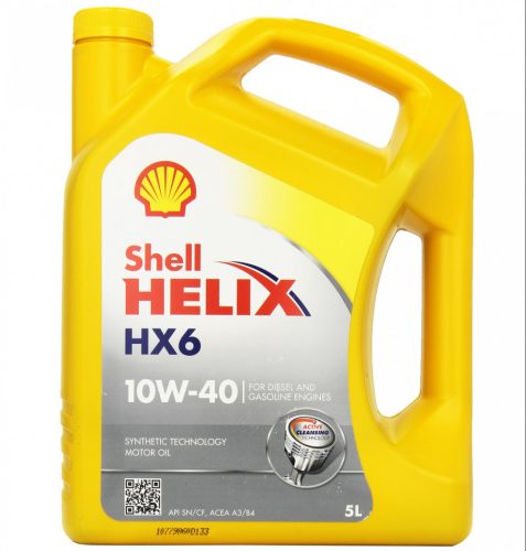 Shell Helix HX6 10W-40 motorolaj 5L