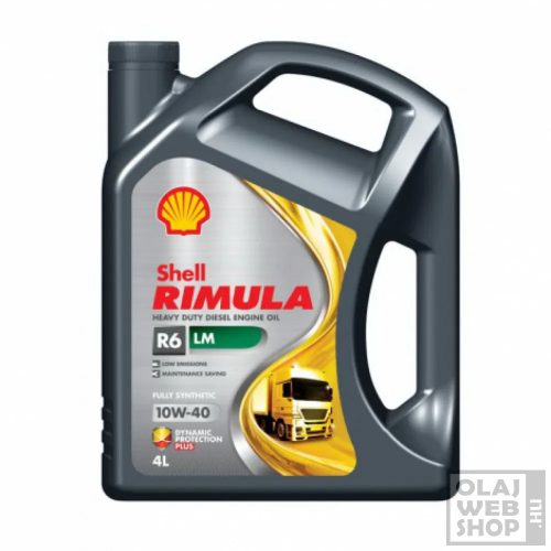 Shell Rimula R6 LM 10W-40 teherautó motorolaj 5L