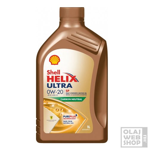 Shell Helix Ultra SP 0W-20 motorolaj 1L