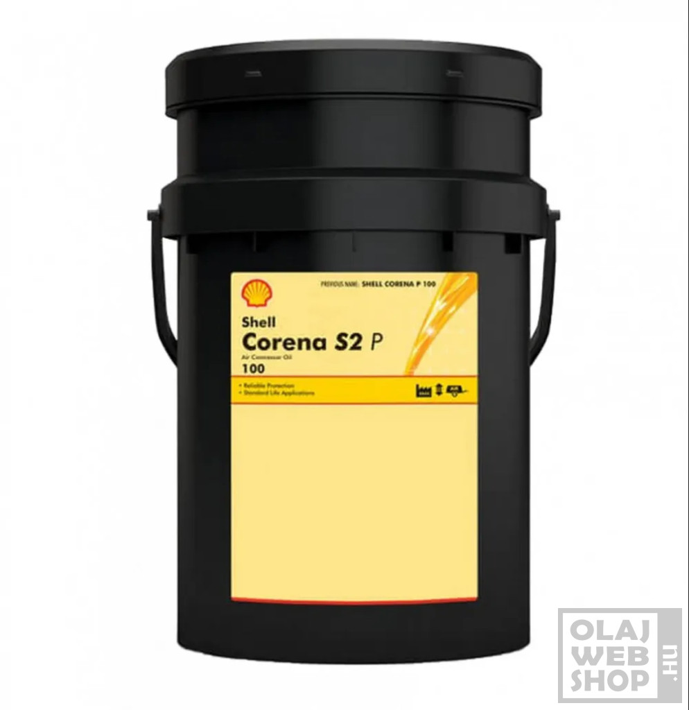 Shell Corena S2 P100 kompresszorolaj 20L - ISO VG 100 kompre