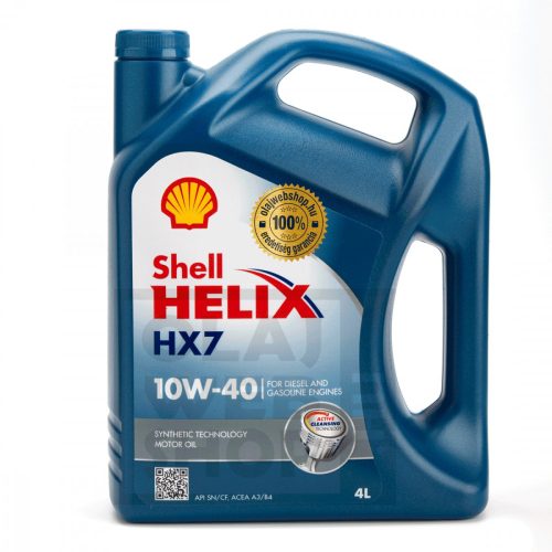 Shell Helix HX7 10W-40 motorolaj 4L