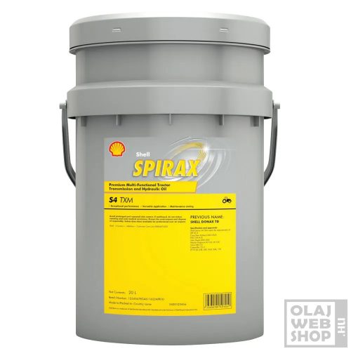 Shell Spirax S4 TXM UTTO univerzális hajtóműolaj 20L
